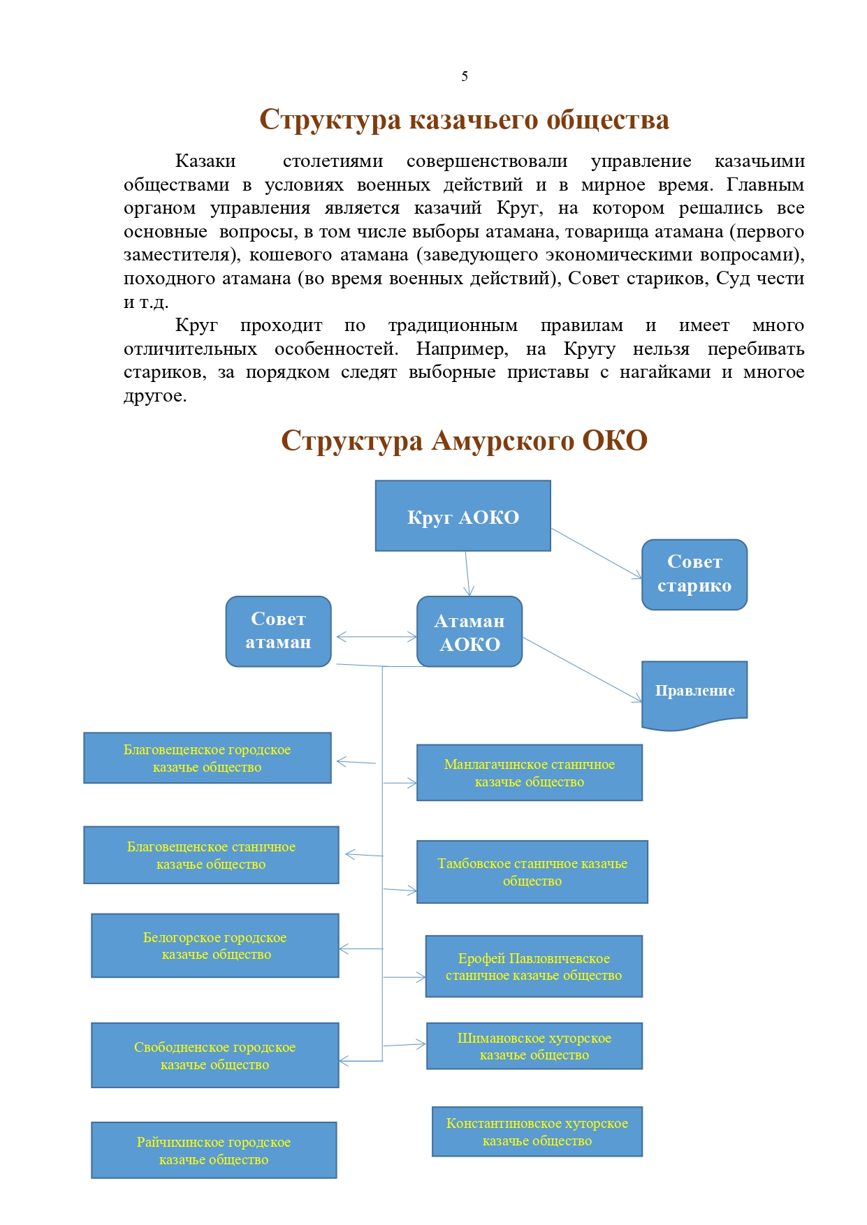 Публичный годовой отчет Амурского окружного казачьего общества за 2019 год Page 0005